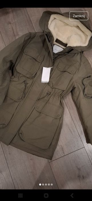 Płaszcz zimowy Bershka