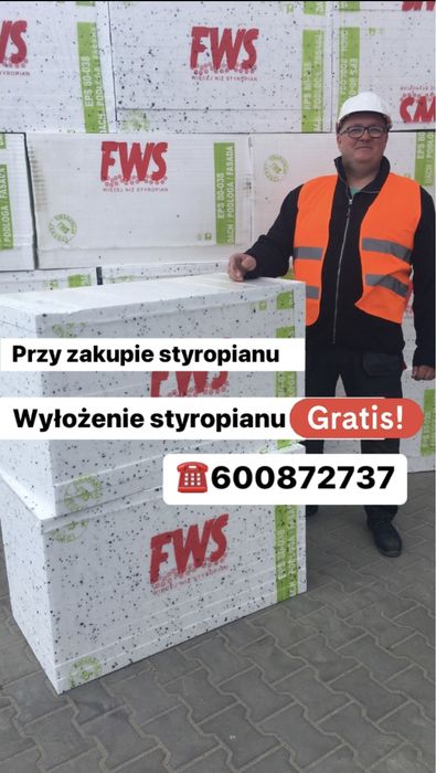 Wylewki betonowe, sprzedaż styropianu, styrobeton