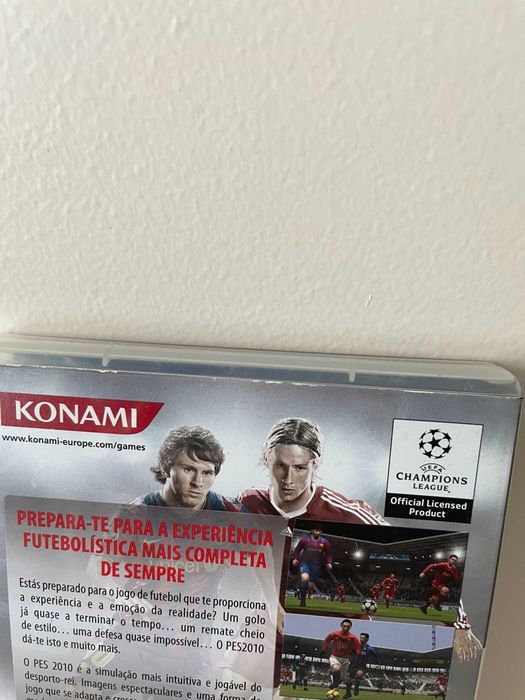 PES 2010 (Pro Evolution Soccer) PSP - Edição PT - Completo & Testado