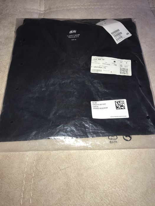 Футболка чоловіча H&M синя