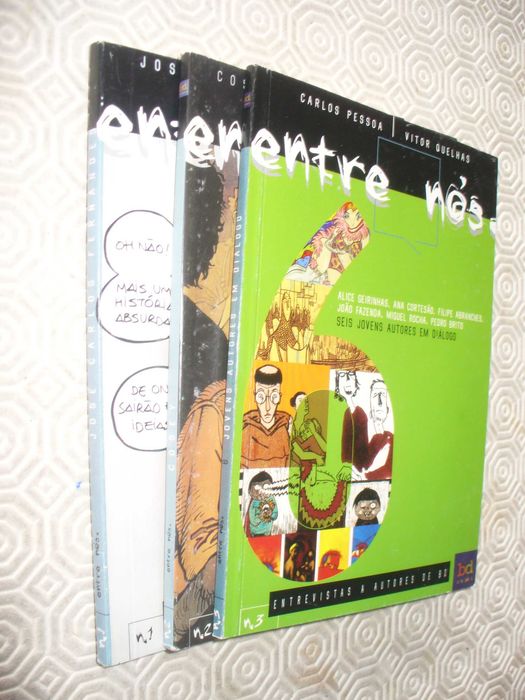 Coleção Entre Nós; Entrevistas a autores de BD 1 a 3