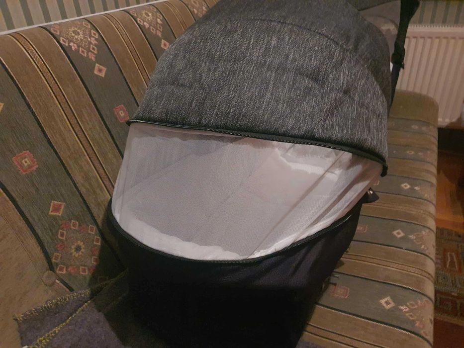 Wózek bliźniaczy 3w1