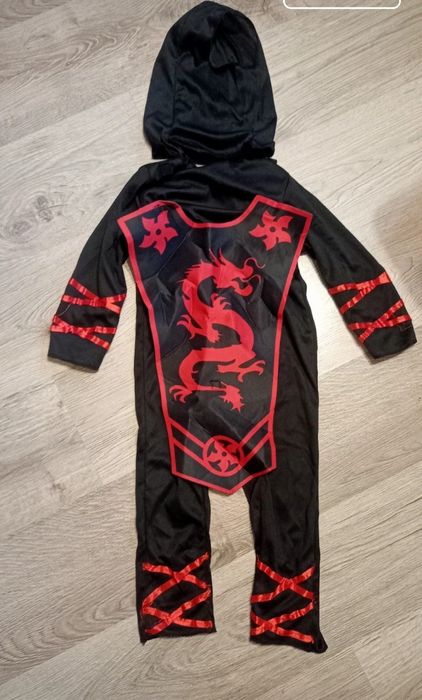 Strój ninja 116 rozmiar