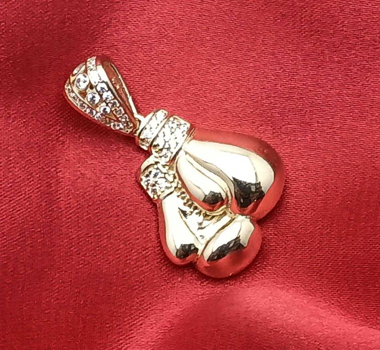 Złota Zawieszka Rękawica Rękawice Bokserskie 2,78G P585 14K