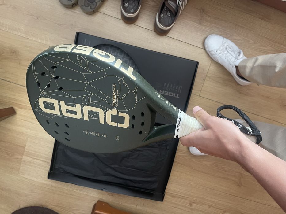 Raquete Padel Quad Tiger