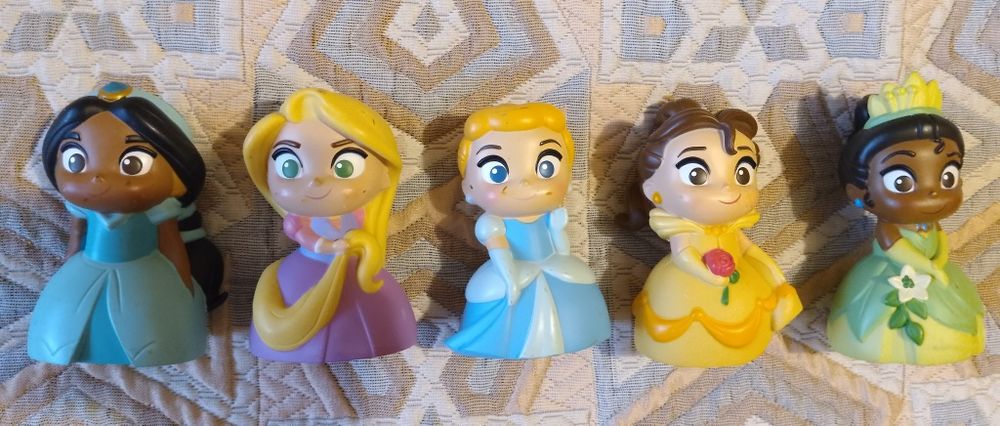 Набір принцес Disney Рапунцель, Попелюшка, Бель, Тіана Жасмін