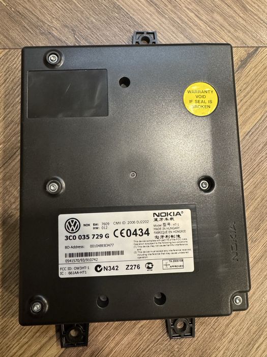 VW adapter moduł bluetooth SW7609 hw012