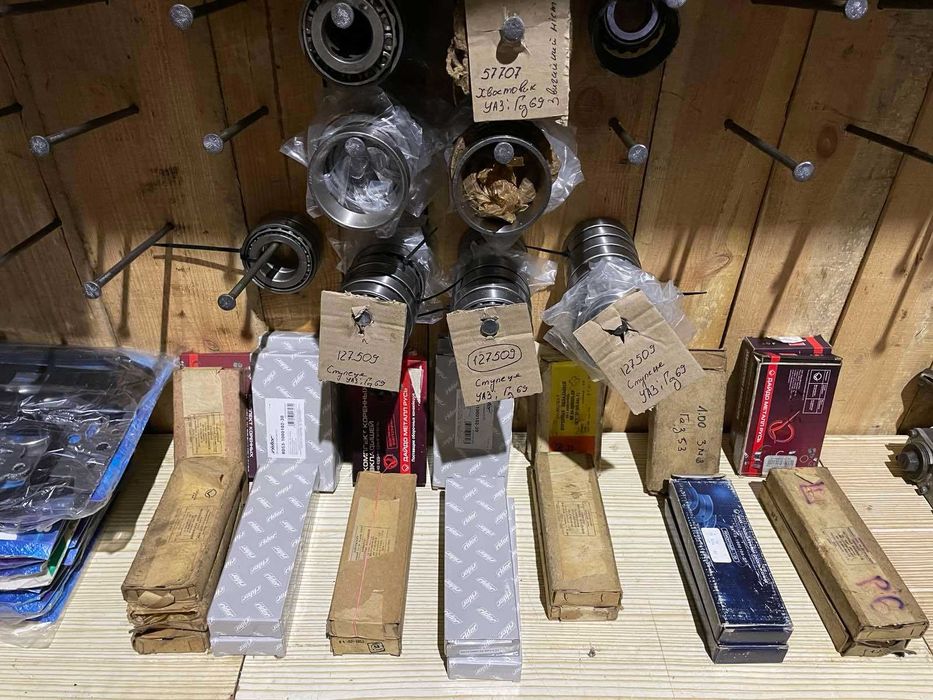 Вкладыши, вкладиші Газ 53, Газ 3307, Газ 66