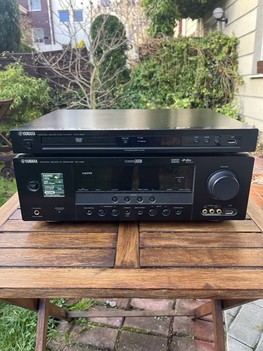 Yamaha RX-V461 Amplituner + BEZ DVD
