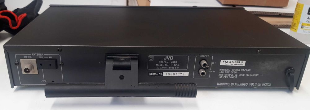 JVC T-X22L sintonizador Made in Japan 1990