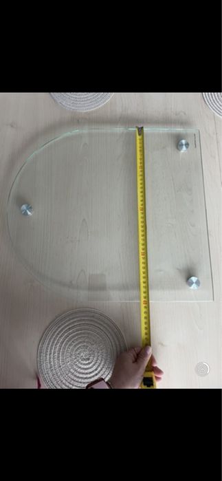 Szklana podkladka pod thermomiksa lub ekspres do kawy