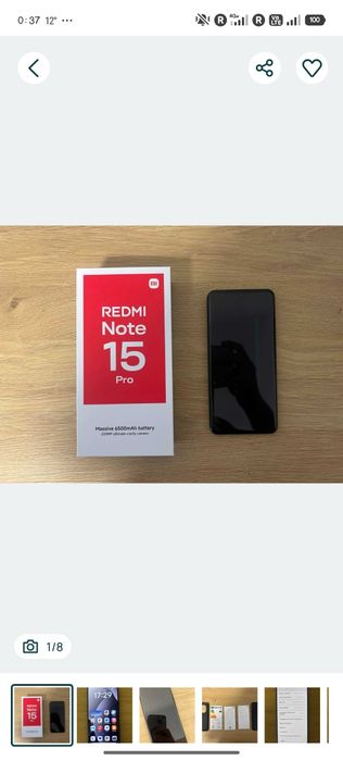 Redmi Note 15 Pro 4G – Stan Idealny, Kompletny Zestaw + Etui