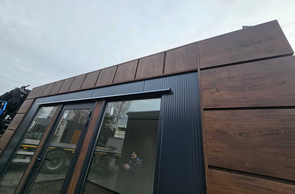 Pawilony 6m x 3m Handlowo Usługowe Kontenery Biuro Kiosk Komis