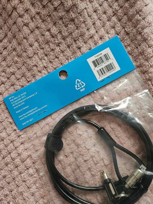 HP Master Keyed Cable Lock 10mm - zamek zabezpieczający do laptopa