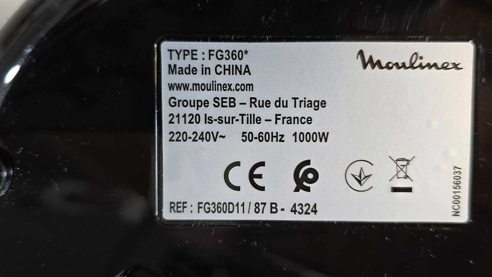 Moulinex FG360D Subito przelewowy ekspres do kawy szklany dzbanek 1,25