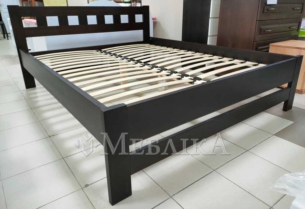 Дерев'яні ліжка з ламелями 160х200 см в наявності в Луцьку