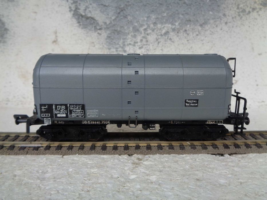 1:87 Fleischmann Vagão mercadorias cisterna da DB comboio  refª 1497 B