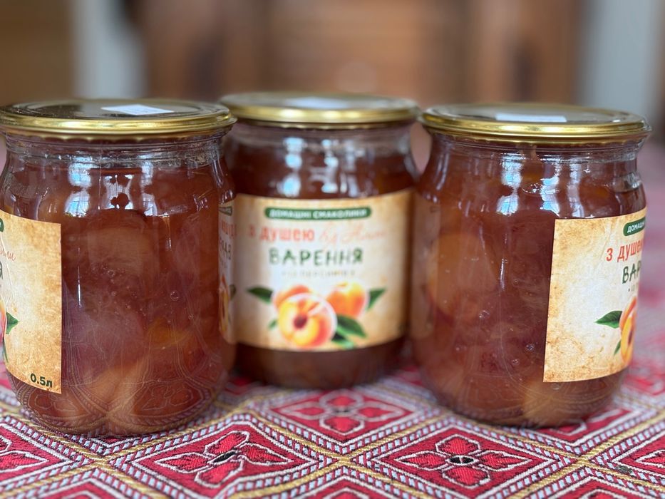 Варення із персиків