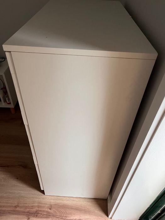 BRIMNES
Cómoda c/3 gavetas, branco/vidro fosco, 78x95 cm