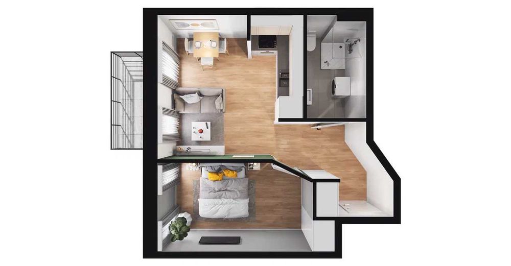 | Передпродаж | 2-кімнатна квартира в Познані M11/I