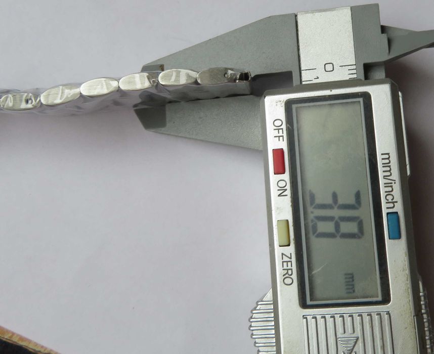 bransoleta do zegarka  stalowa    24 mm