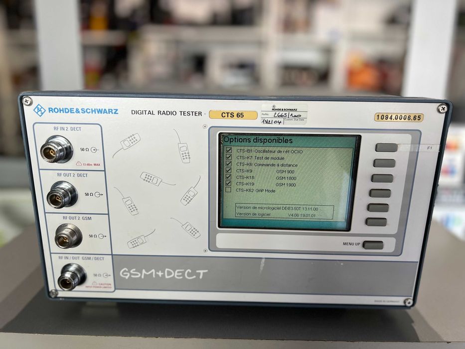 Tester radiokomunikacyjny Rohde & Schwarz CTS65