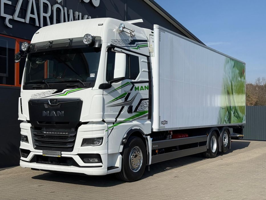 MAN TGX 26.510 chłodnia multitemperatura // 21 Epal // kabina XXL // Nowy model // 2 x łóżko // Carier Supra 950 Mt // E6 // 6x2 // kühlkoffer, refrigerated box, fridge  TGX 26.510 chłodnia multitemperatura // kabina XXL // Nowy model