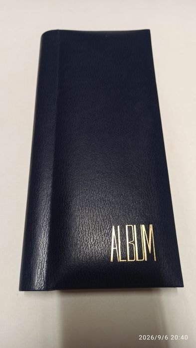 Álbum / Binder Azul para 60 Fotos (Instax/Polaroid), Photocards ou Cartões