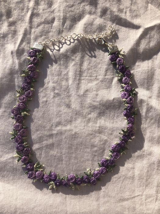 Стильний чокер з мережива