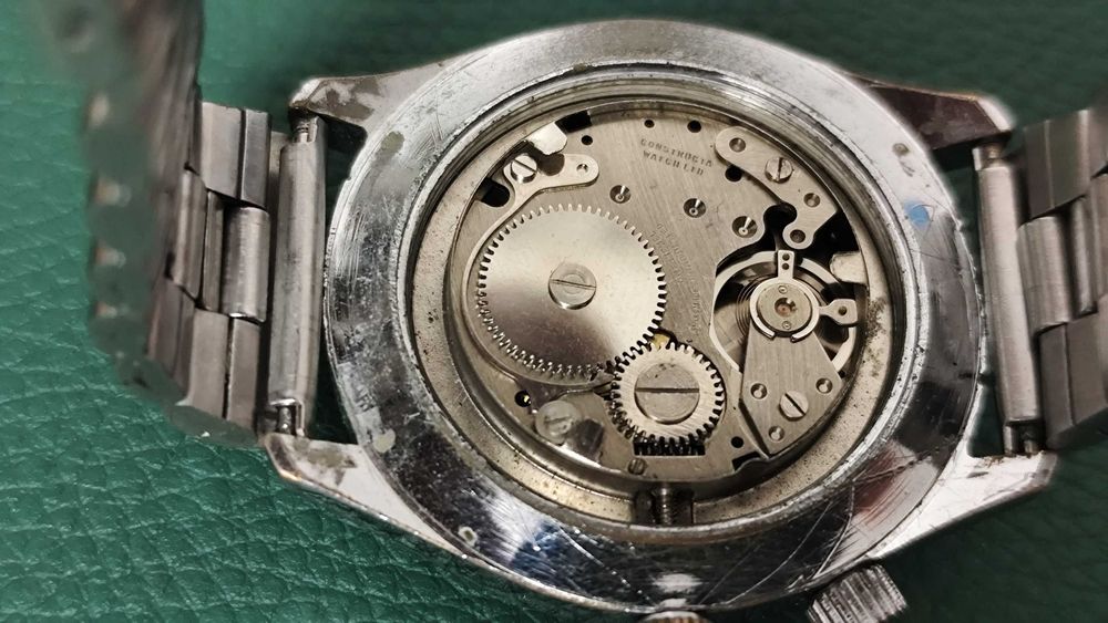 Relógio antigo LAMAR de corda manual 42mm