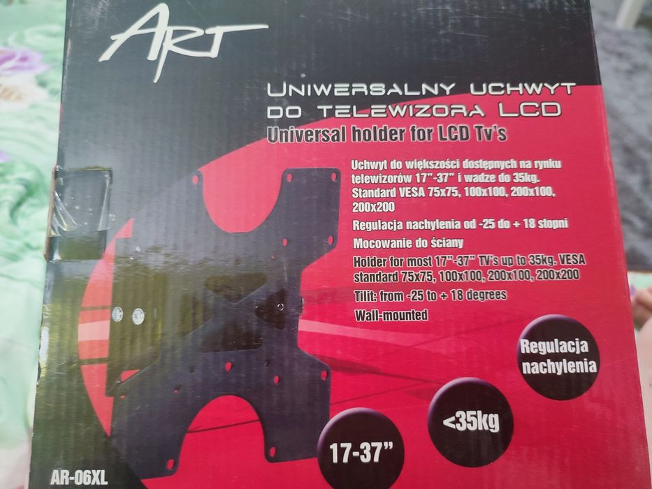 Kompletny uchwyt do telewizora monitora