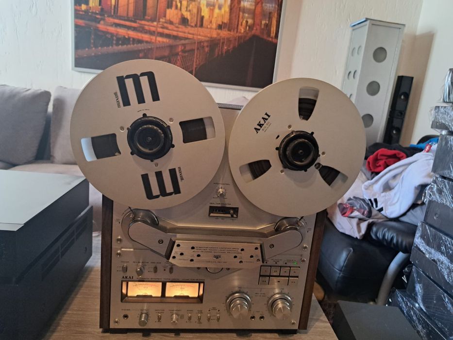 Akai GX-635D magnetofon szpulowy, sprawny.