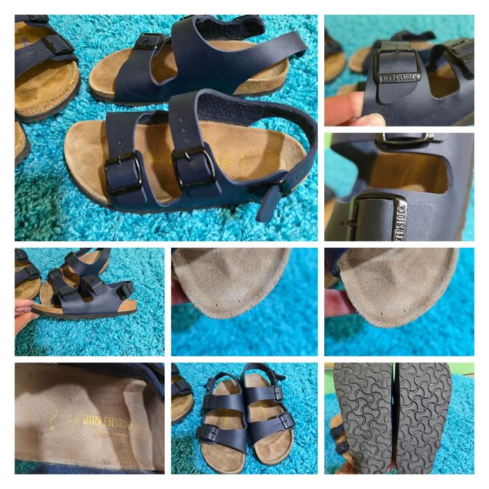 BIRKENSTOCK. Клоги Босоніжки  Сабо  Шльопанці  Натуральна шкіра як нові.
