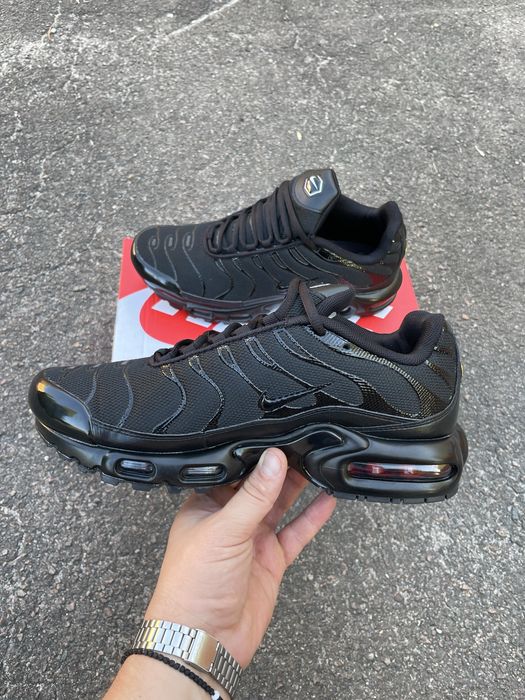 Кроссовки Чоловічі кросівки Nike Air Max Plus TN total Black Розмір 42-43-44