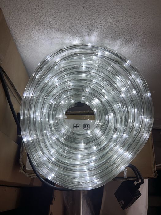 Mangueira de natal 30 m branca