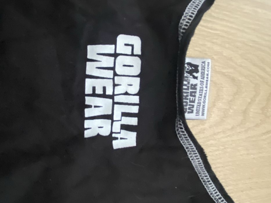Gorilla wear M top  bluzka sportowa na ramiączkach lato sport