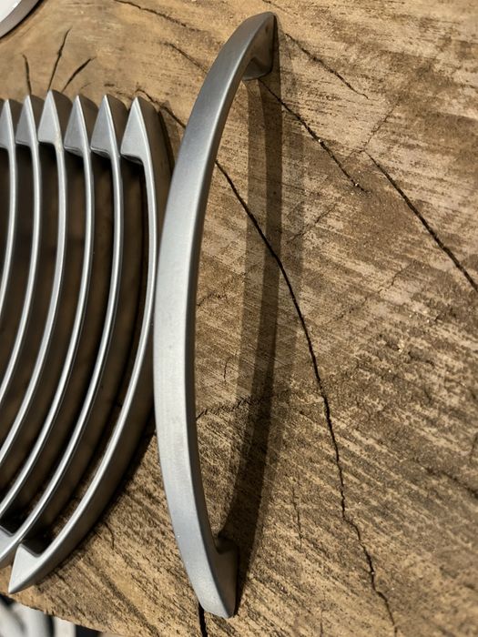 Uchwyt meblowy metalowy 14 szt 128mm srebrny