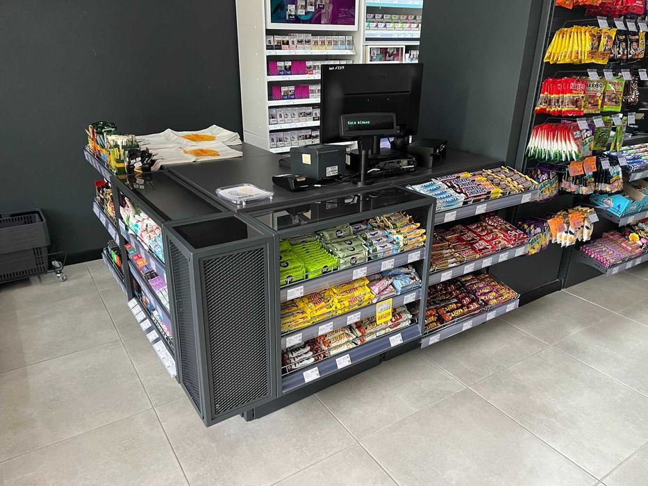 Пульсар - касова лінія розрахунку з металу та ДСП в наявності