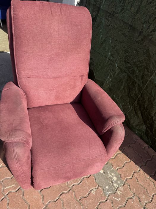 Fotel rozkladany- transport