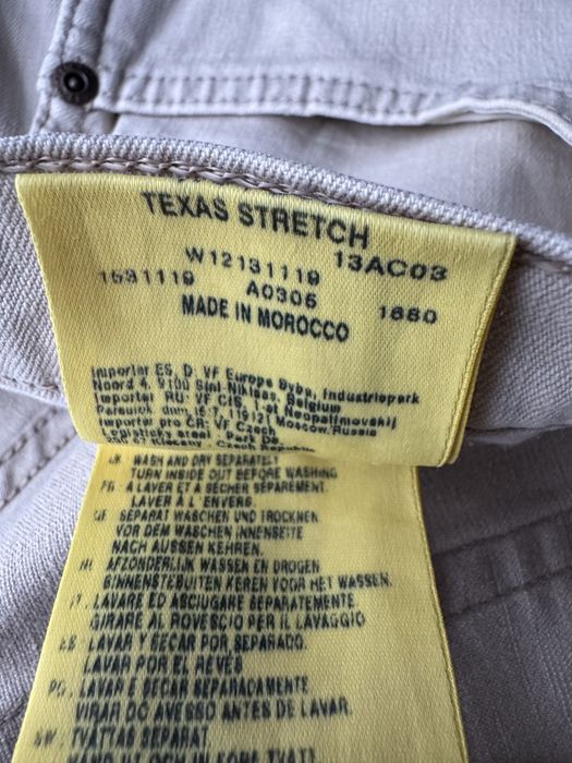 Wrangler Texas Stretch dżinsy jeansy spodnie jeansowe W34 L30