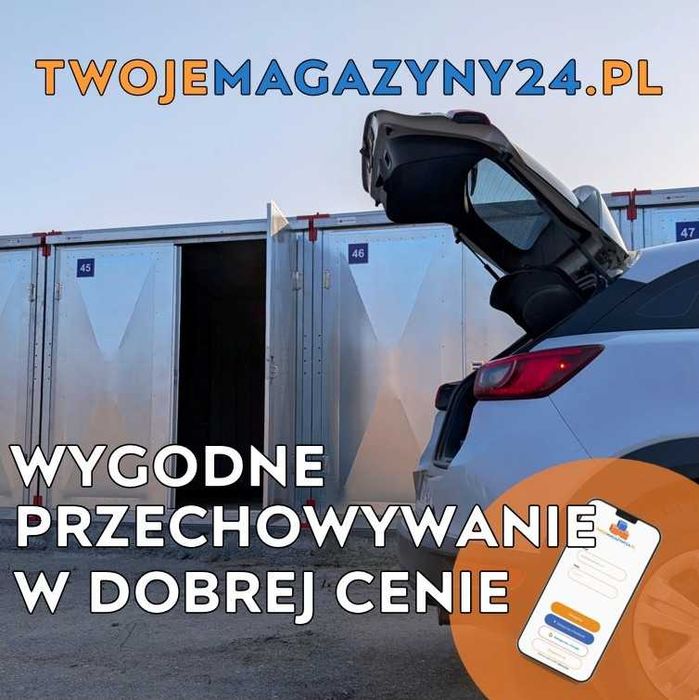 Magazyn samoobsługowy, garaż, wynajem, dostęp 24h, monitoring, Gorzów