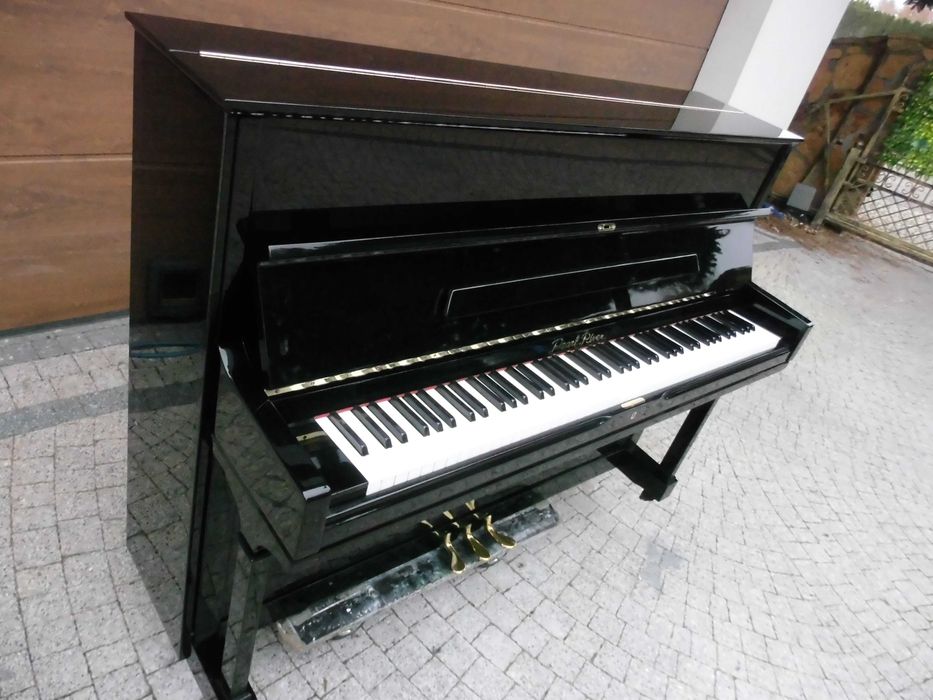 Pianino 8 letnie Pearl River U121 poliester oryginał czarny na gotowo