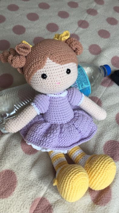 Boneca Sarah em crochet amigurumi