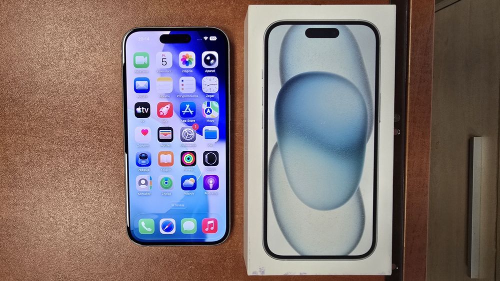 iPhone 15 128GB niebieski, stan bdb