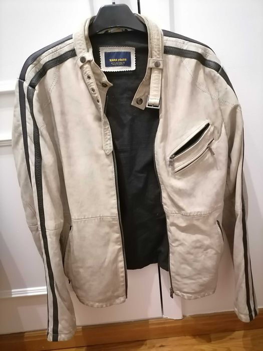 Blusão pele Zara