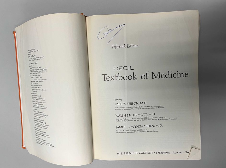 Cecil Textbook of Medicine - 15th edition - muito bom estado