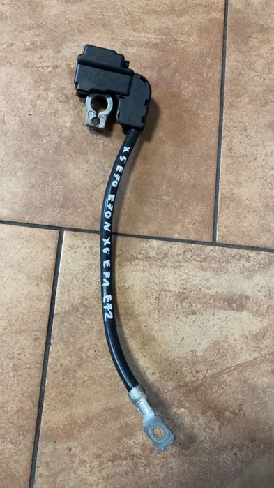 BMW E70 E71 E72 KLEMA MINUS PRZEWÓD IBS AKUMULATORA 9215954