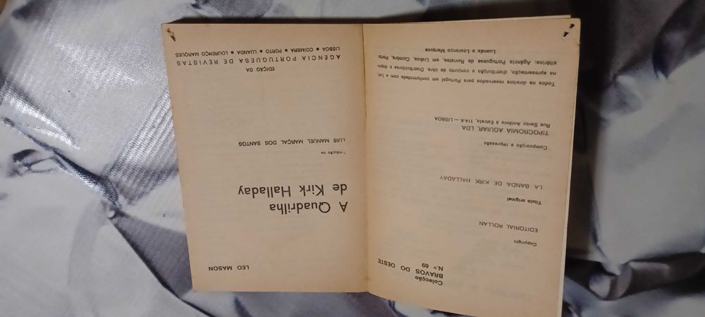 Livro _A Quadrilha de Kirk Halladay_ de Leo Mason