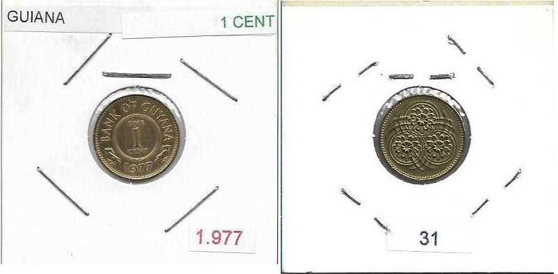 Guiana - - - - - Moedas