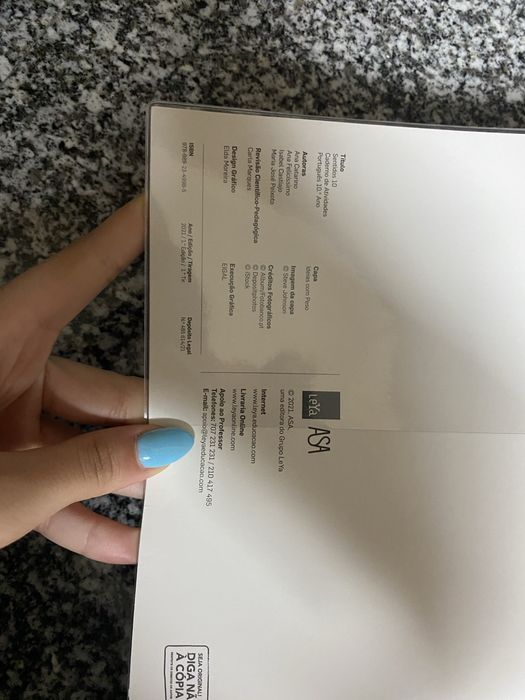 Caderno de atividades de português